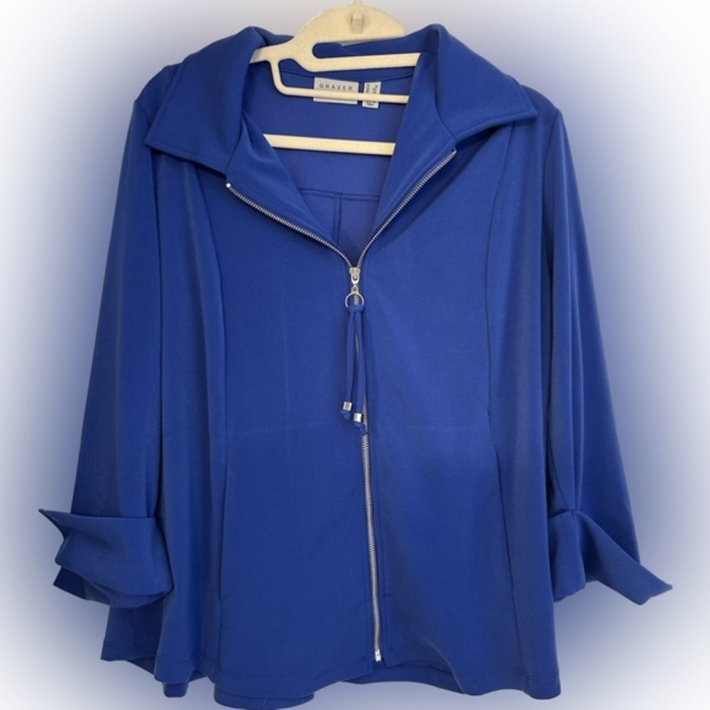 Susan Graver Zippered Jacket